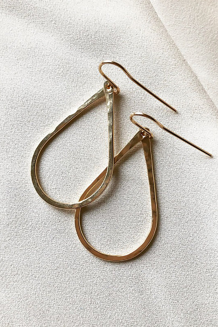 In Situ Jewelry - Caligo Hoop Earrings in Gold