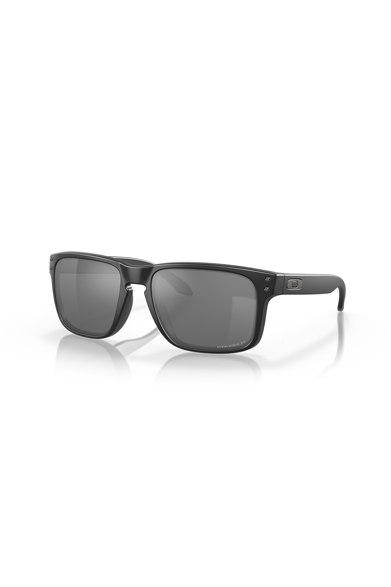 Oakley Holbrook in Matte Black Frames with Prizm Black Polarized Le Blue Ox Boutique