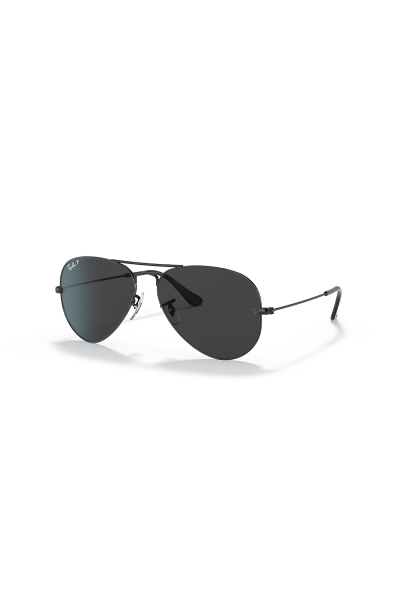 Ray Ban - Aviator Total Black in Polished Black Frames with  display picture 1