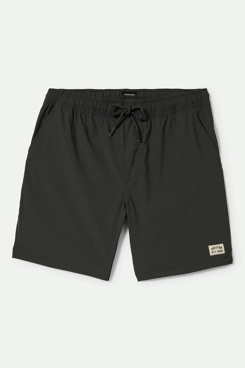 Brixton - Everyday Stretch Hybrid Short 5.5" in Washed Black