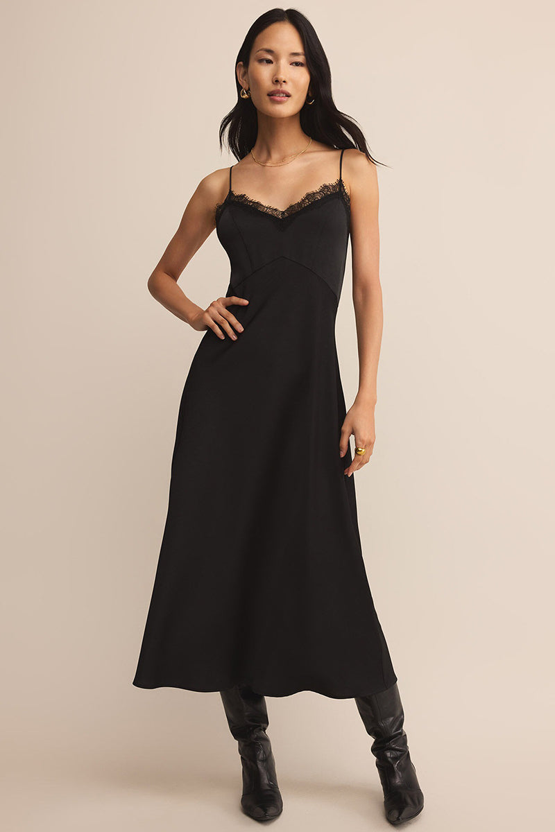 Z Supply - After Hours Midi Dress in Black