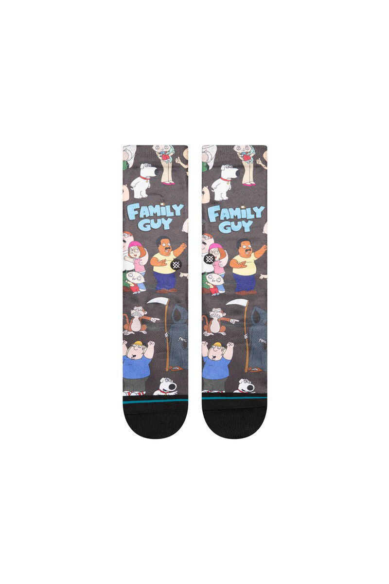 Stance - Family Guy X Stance Poly Crew Socks in Black