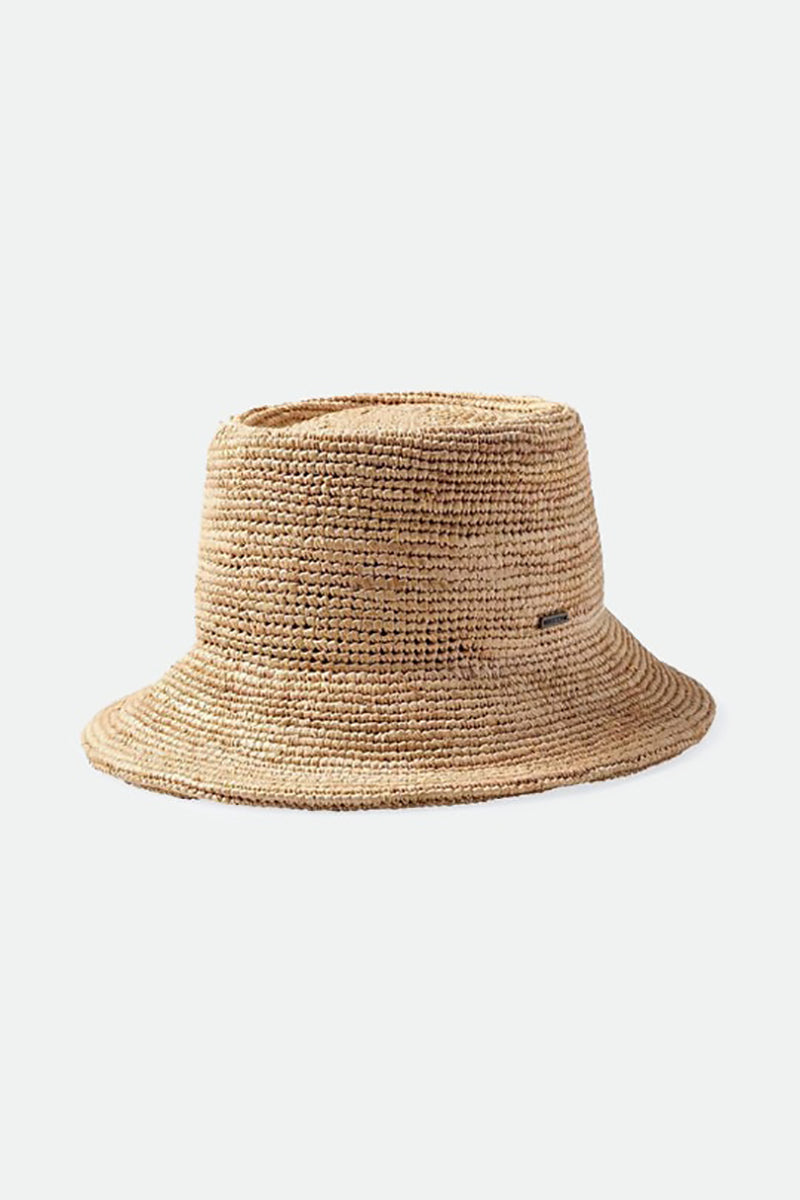 Brixton Long-Brim Bucket Hat Brixton Maddie Packable Bucket Hat Dove 11074-DVOWW - Free  main image 3
