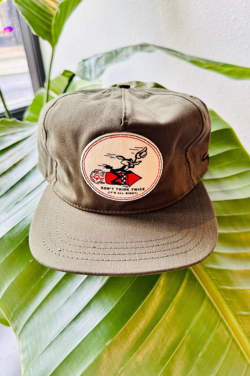 The Ampal Creative - Don't Think Twice Wool Strapback