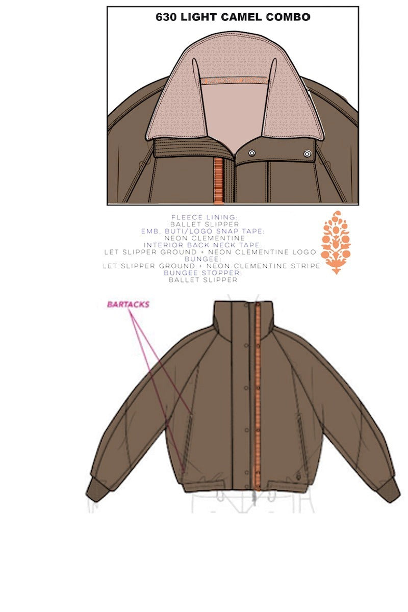 Free People Movement - Field Tripper Jacket in Light Camel Combo