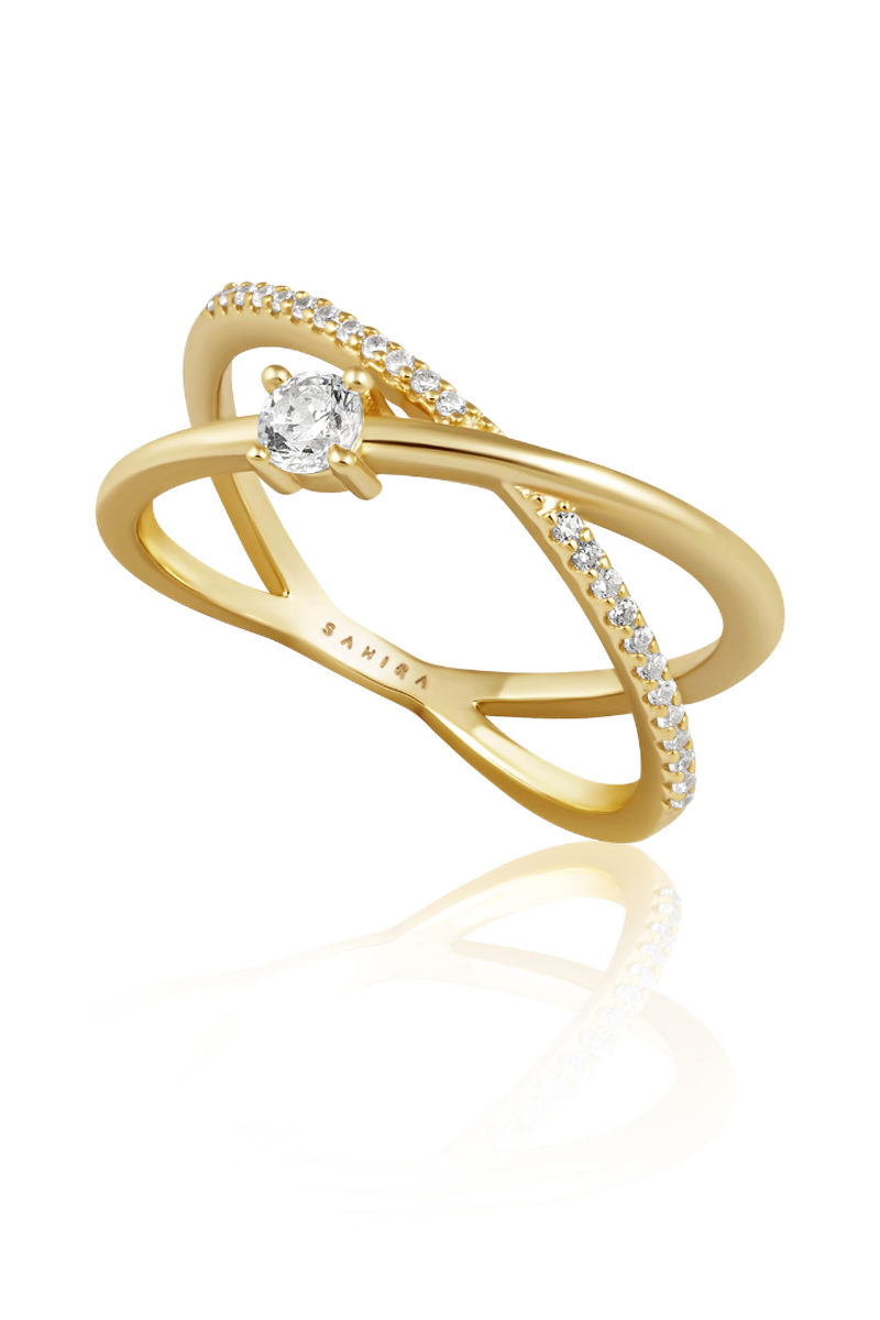 Sahira Jewelry - Zelda Gold Ring - Size 8