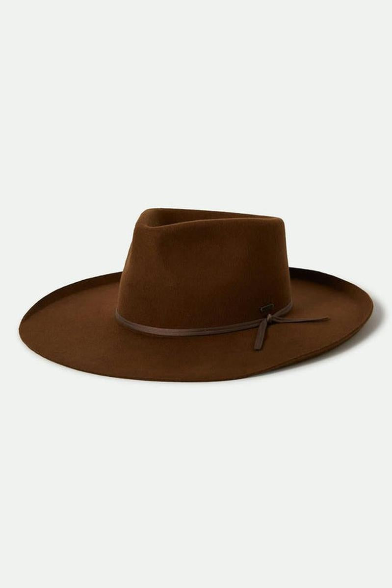 Brixton - Marlow Rancher Hat in Coffee – Blue Ox Boutique display picture 1