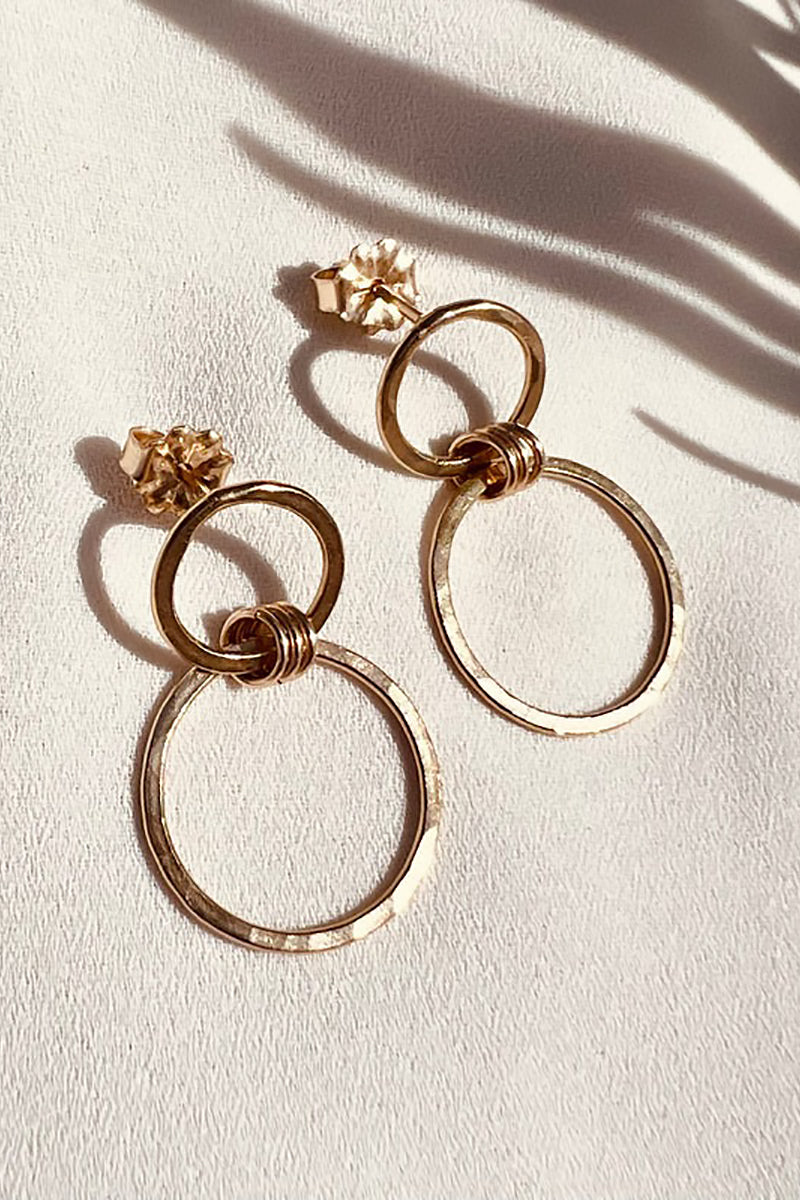 In Situ Jewelry - Soleil Earrings in Gold