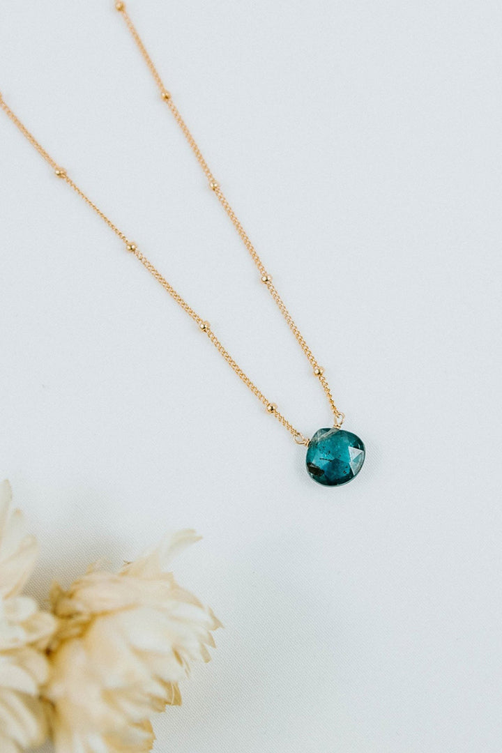 Tree Myriah - Indigo Necklace in 14 kt Gold Fill