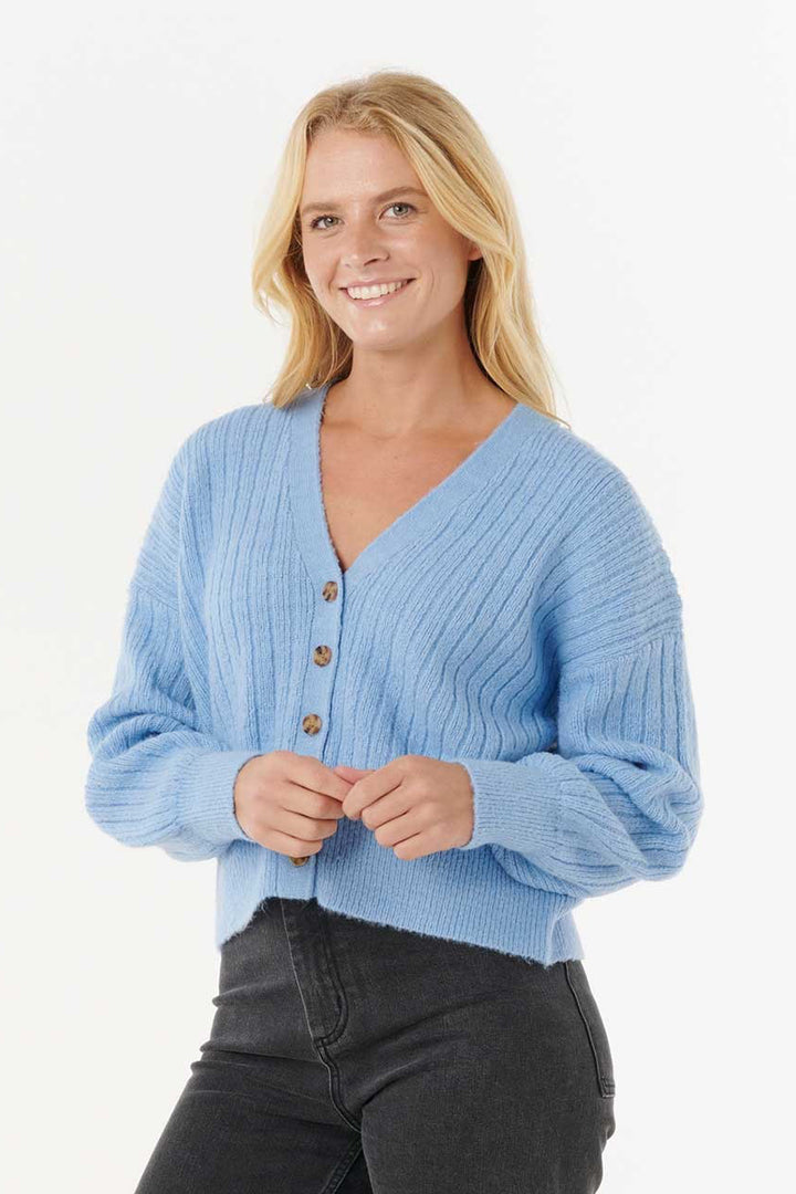 Rip Curl - Afterglow Cardi in Mid Blue