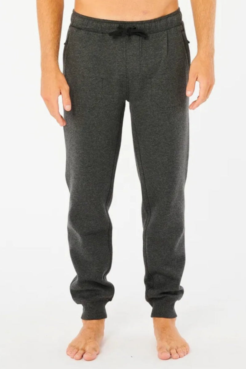 Rip Curl - Vaporcool Track Pants in Washed Black