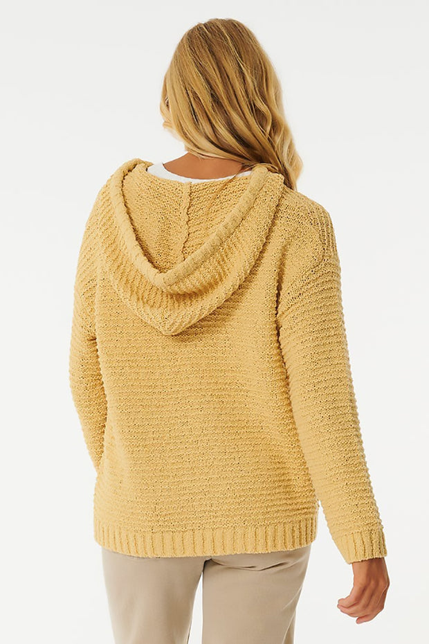 Rip Curl - Classic Surf Poncho in Washed Yellow