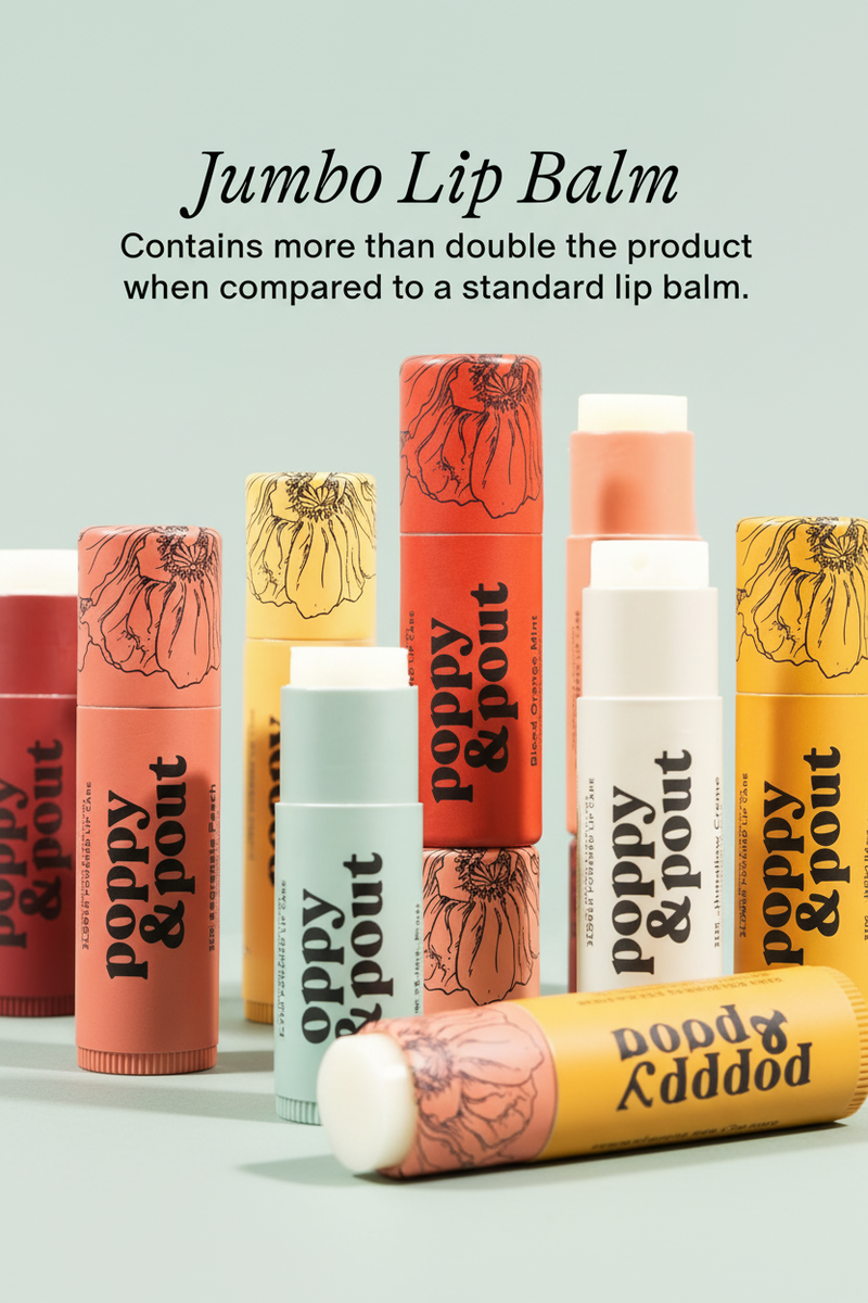 Poppy & Pout - Lip Balm, Orange Blossom