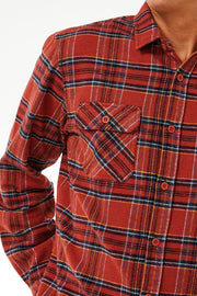 Rip Curl - Griffin Flannel Shirt in Red