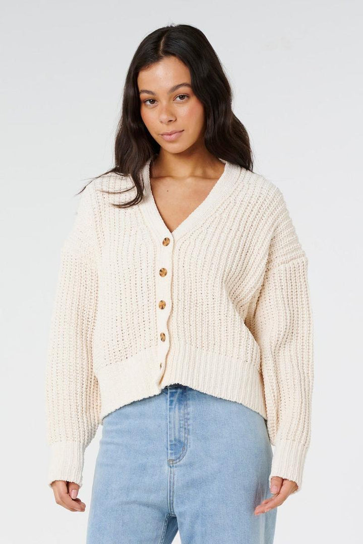 Rip Curl - Neon Isles Cardigan in Off White