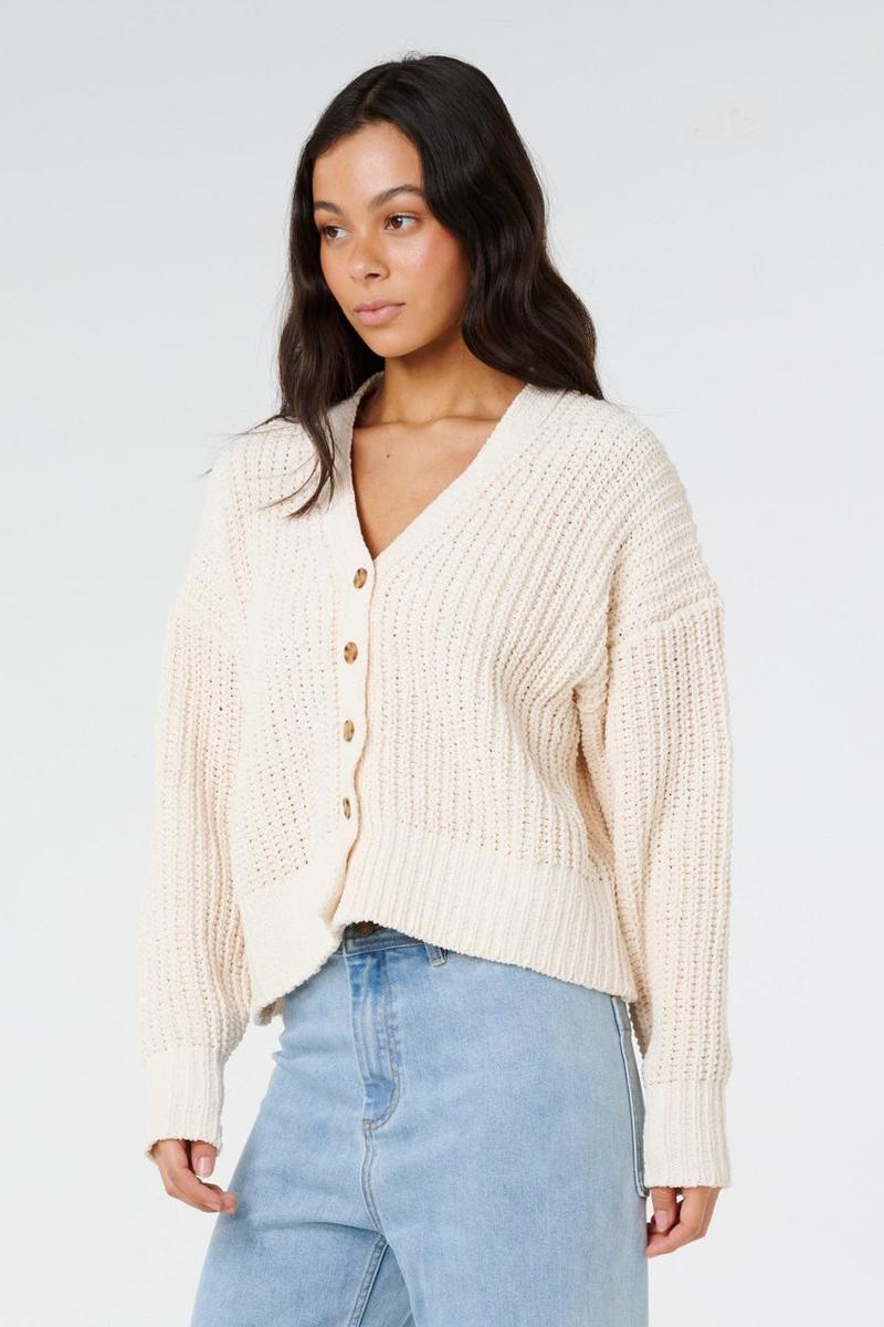 Rip Curl - Neon Isles Cardigan in Off White