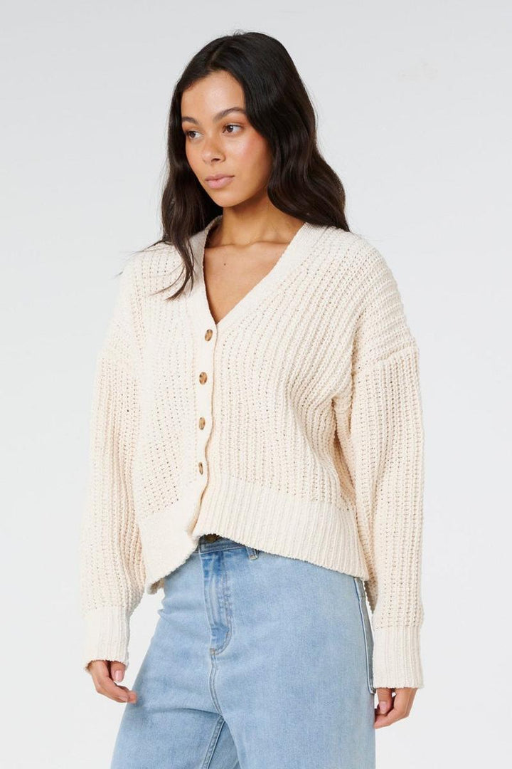 Rip Curl - Neon Isles Cardigan in Off White