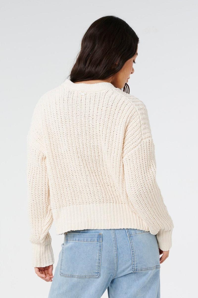 Rip Curl - Neon Isles Cardigan in Off White