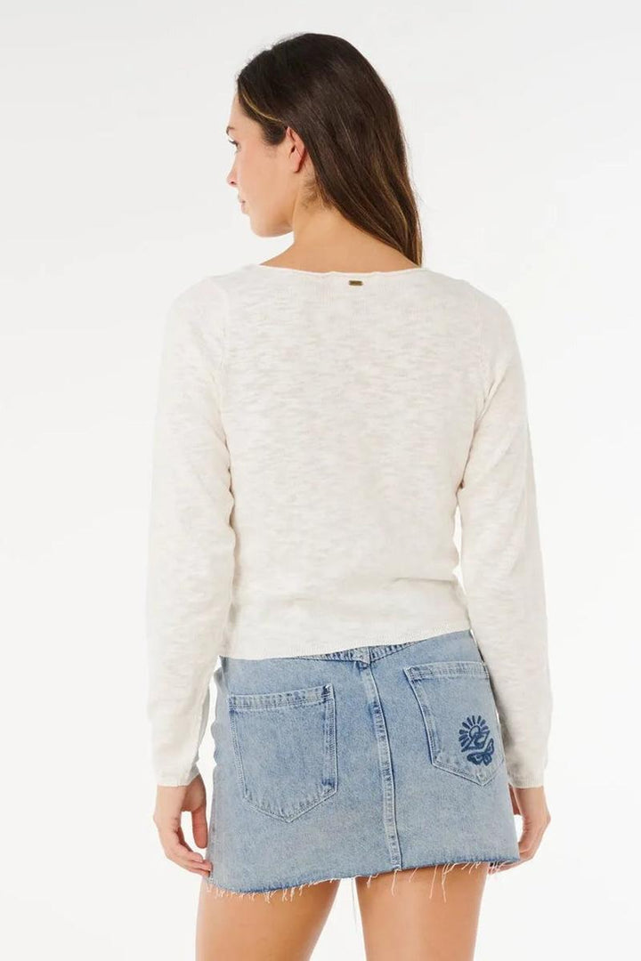 Rip Curl - Pacific Knit Cardigan in Bone