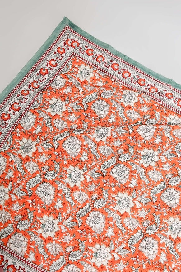 Pol Clothing - Floral Patterned Multi Style Wrap Scarf