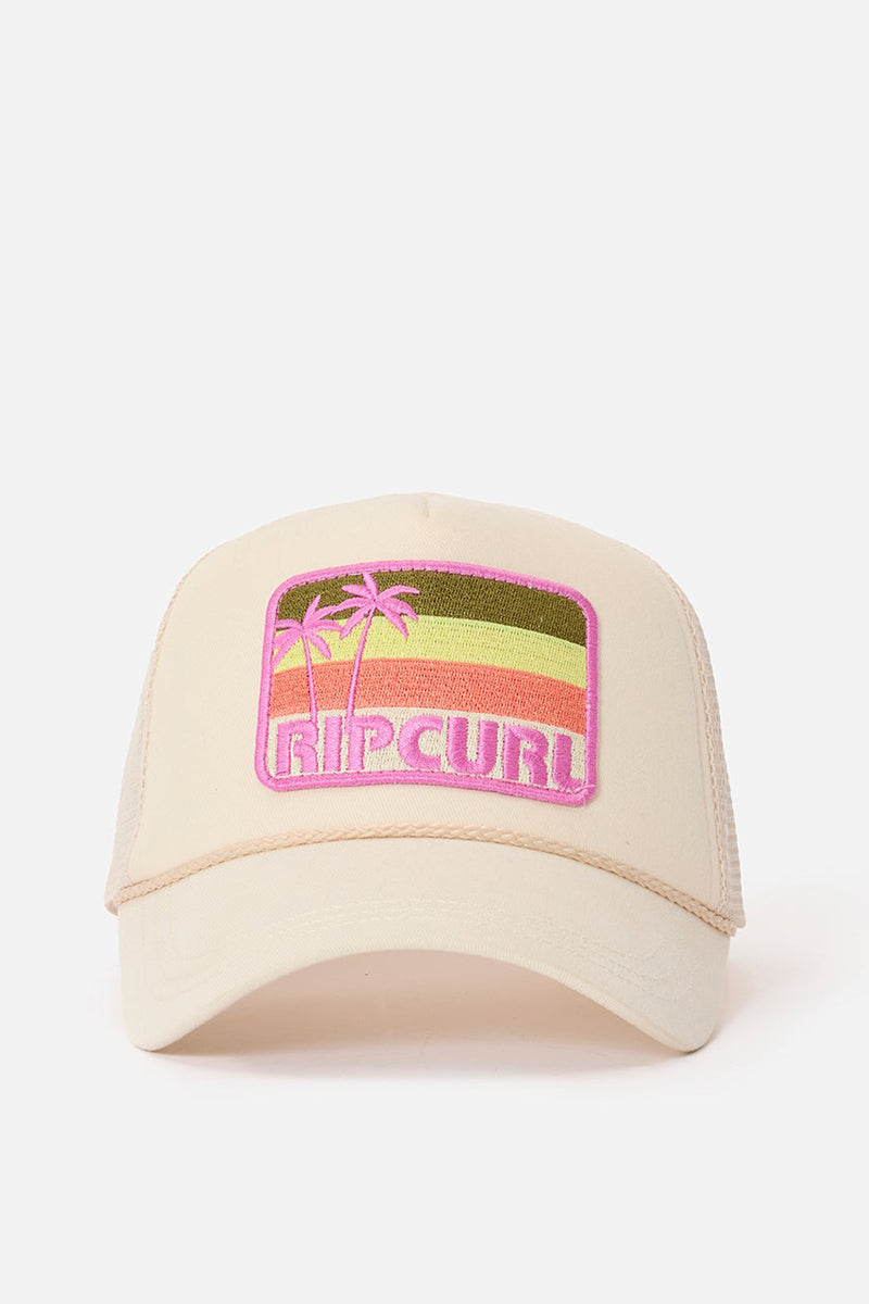 Rip Curl - Mixed Revival Trucker Hat in Beige