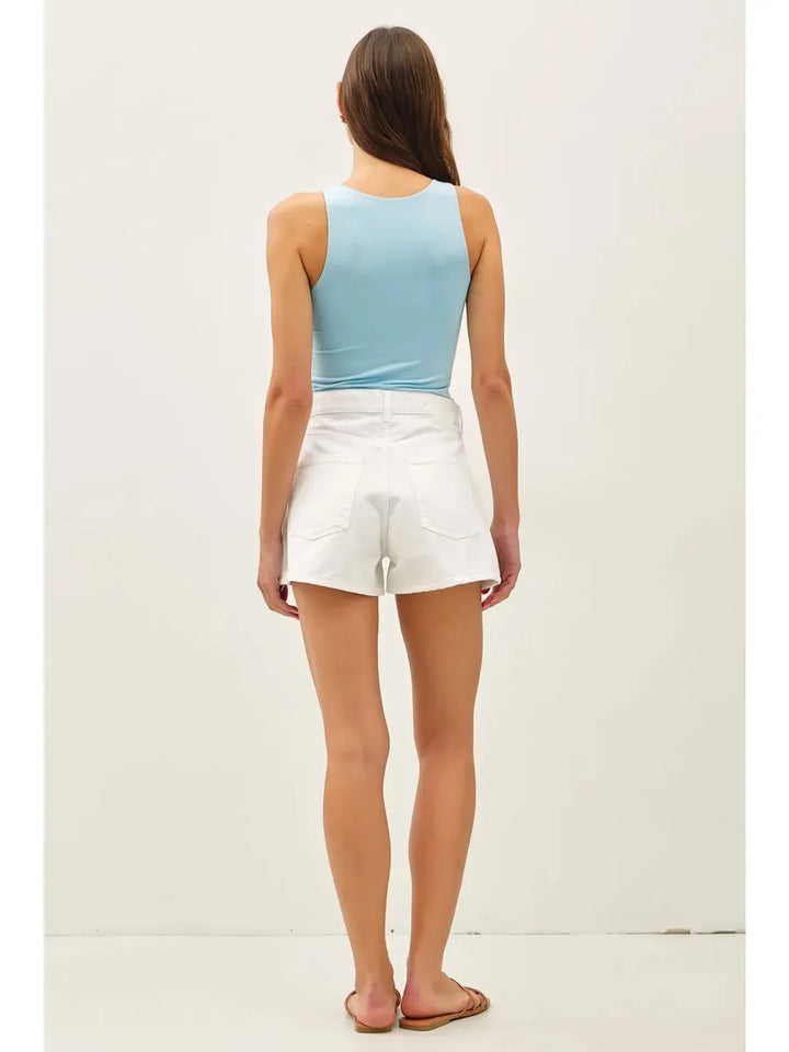Be Cool - Basic Full Length V-Neck Tank