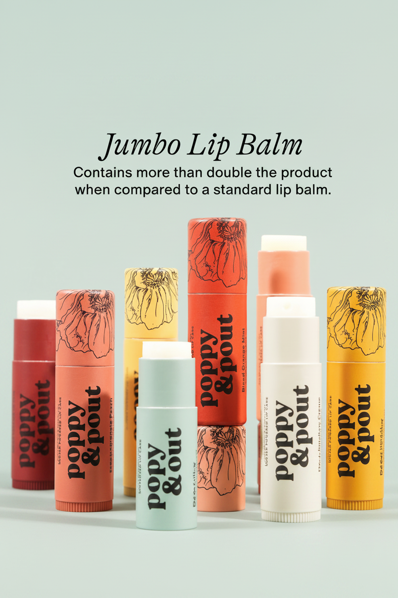 Poppy & Pout - Lip Balm, Pink Grapefruit
