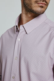 7DIAMONDS - Elias Long Sleeve Shirt in Rose
