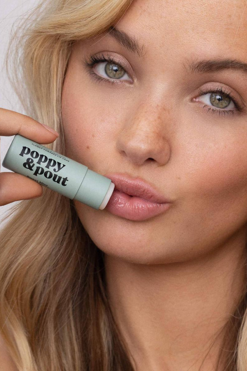 Poppy & Pout - Lip Balm, Sweet Mint