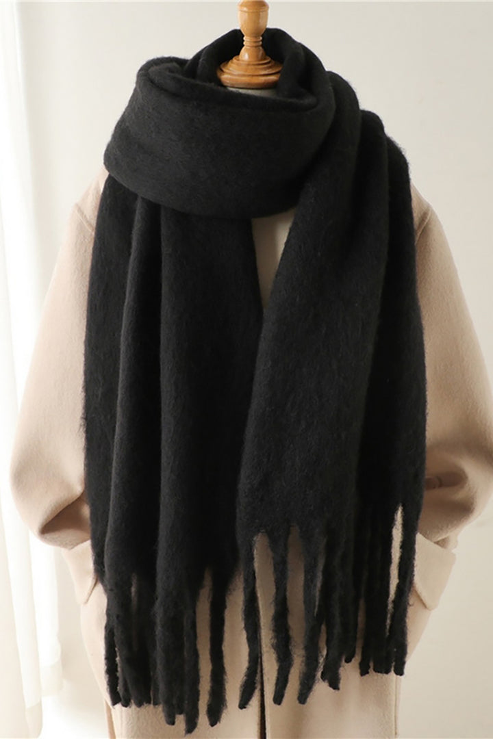 ACCITY - Mohair Tassel Scarf