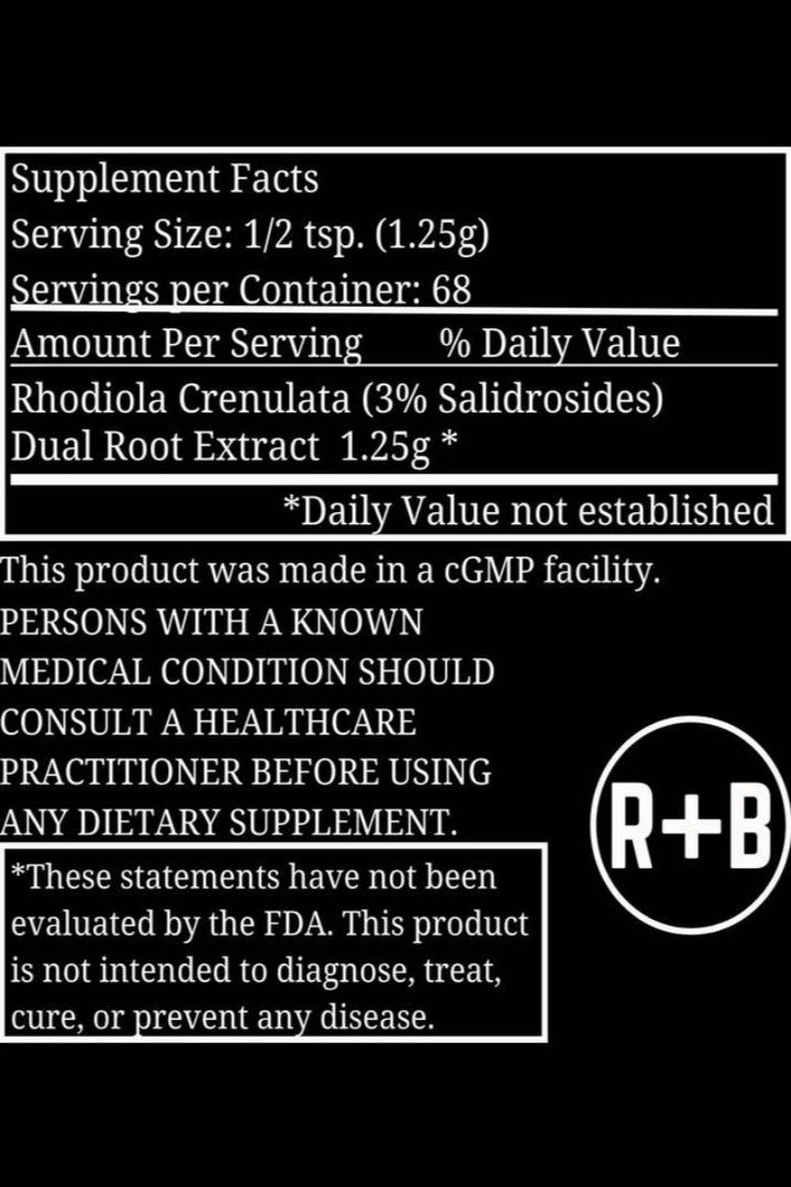 Root & Bones - Rhodiola Crenulata 3 oz