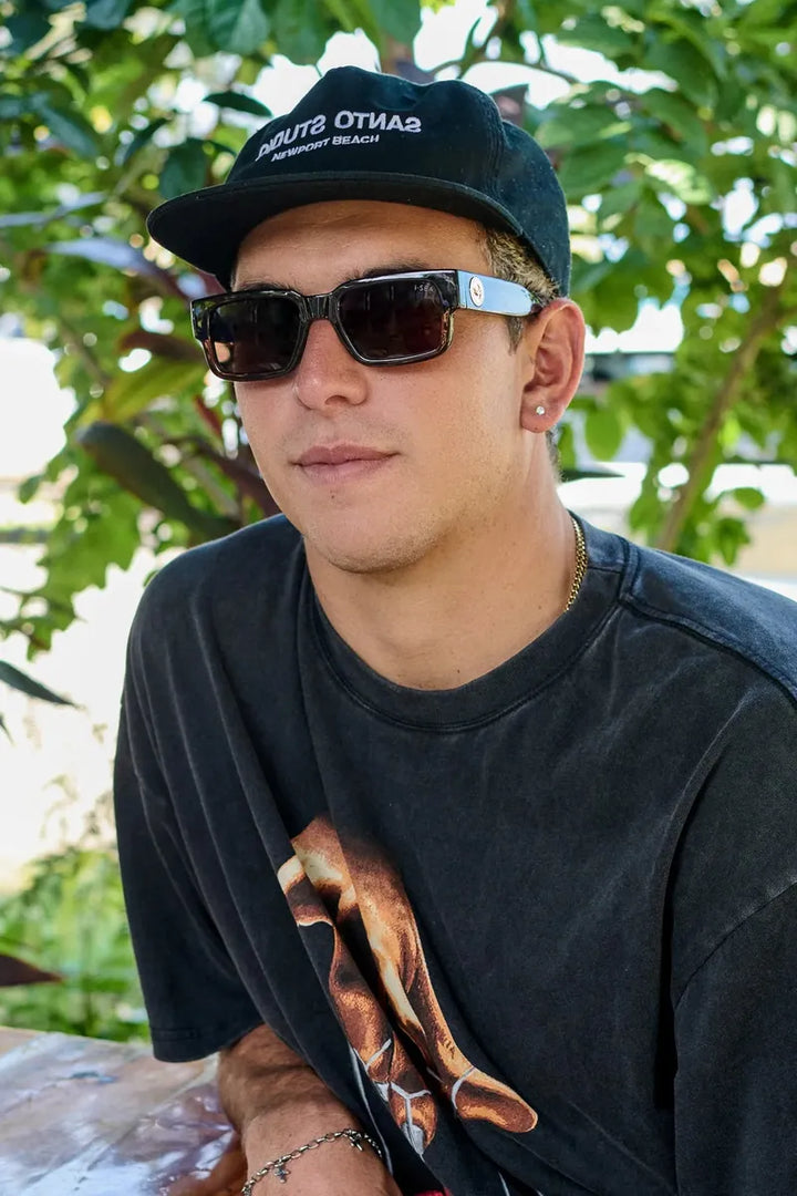 I-SEA - Cole Houshmand with Taupe Frames and Brown Polarized Lenses