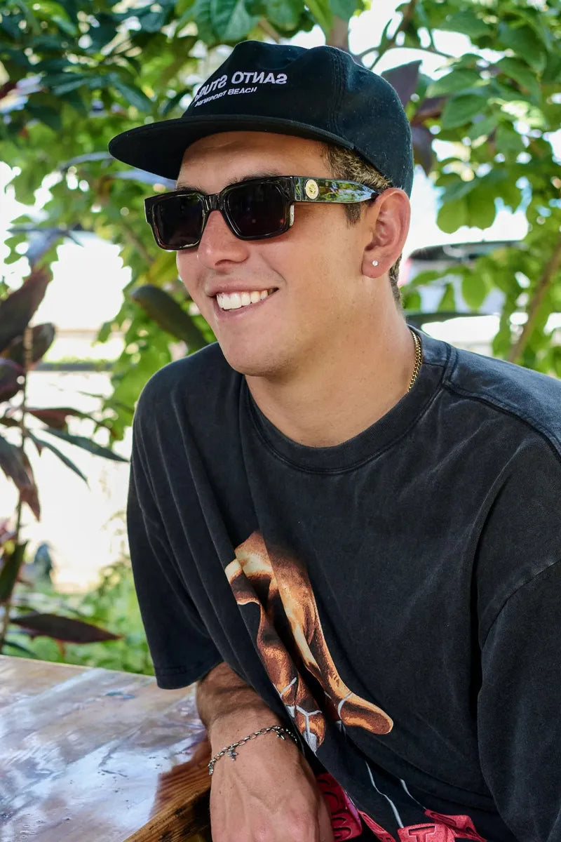 I-SEA - Cole Houshmand with Taupe Frames and Brown Polarized Lenses