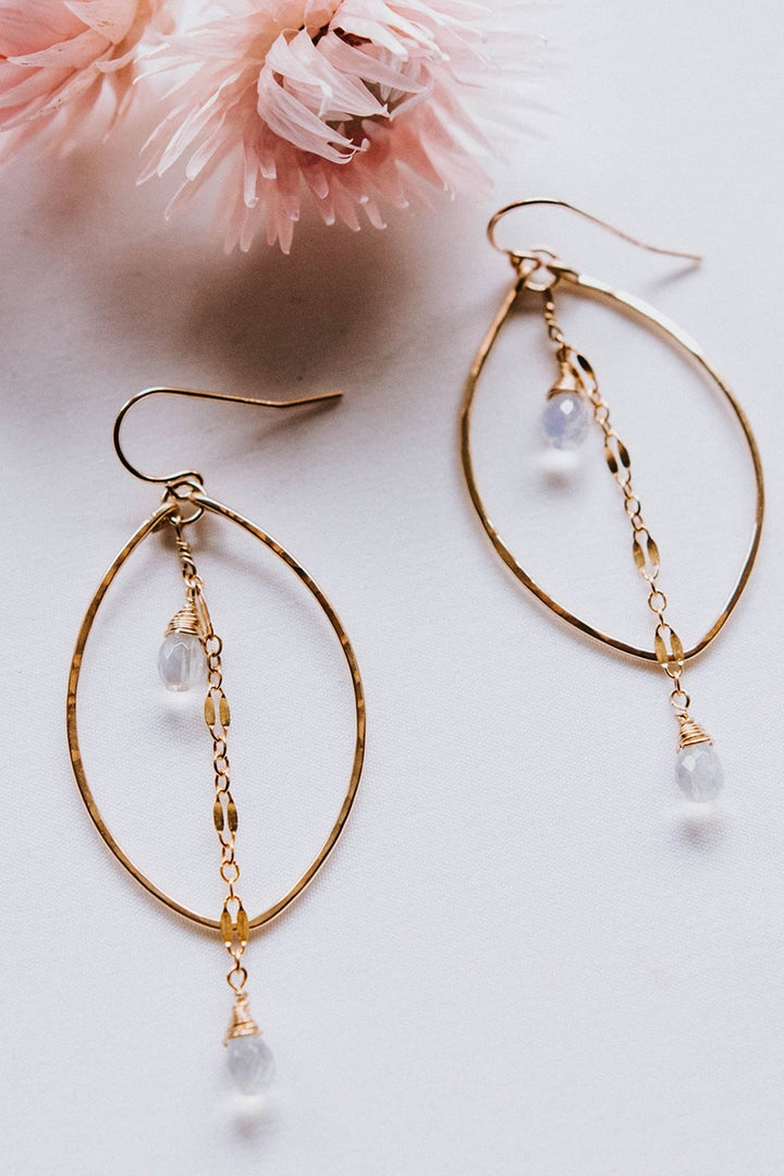 Tree Myriah - Sweet Pea Hoops in 14 kt Gold Fill