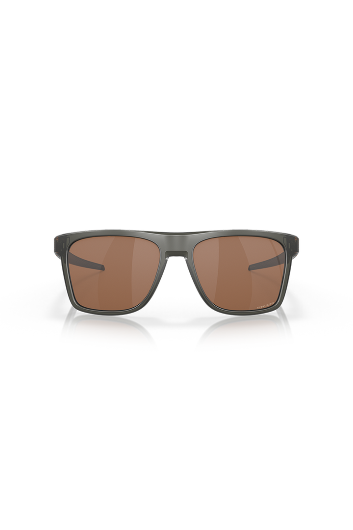 Oakley - Leffingwell in Matte Grey Smoke Frames with Prizm Tungsten Lenses - OO9100-0257