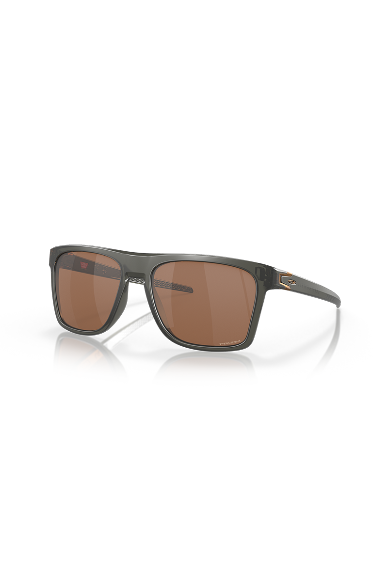 Oakley - Leffingwell in Matte Grey Smoke Frames with Prizm Tungsten Lenses - OO9100-0257