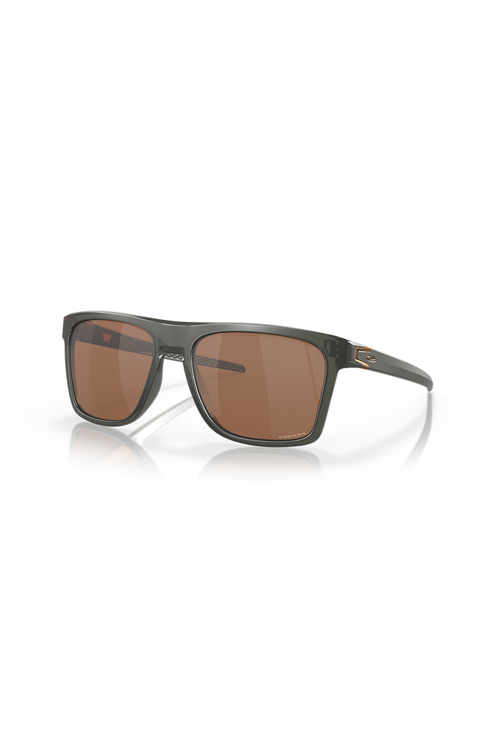 Oakley - Leffingwell in Matte Grey Smoke Frames with Prizm Tungsten Lenses - OO9100-0257