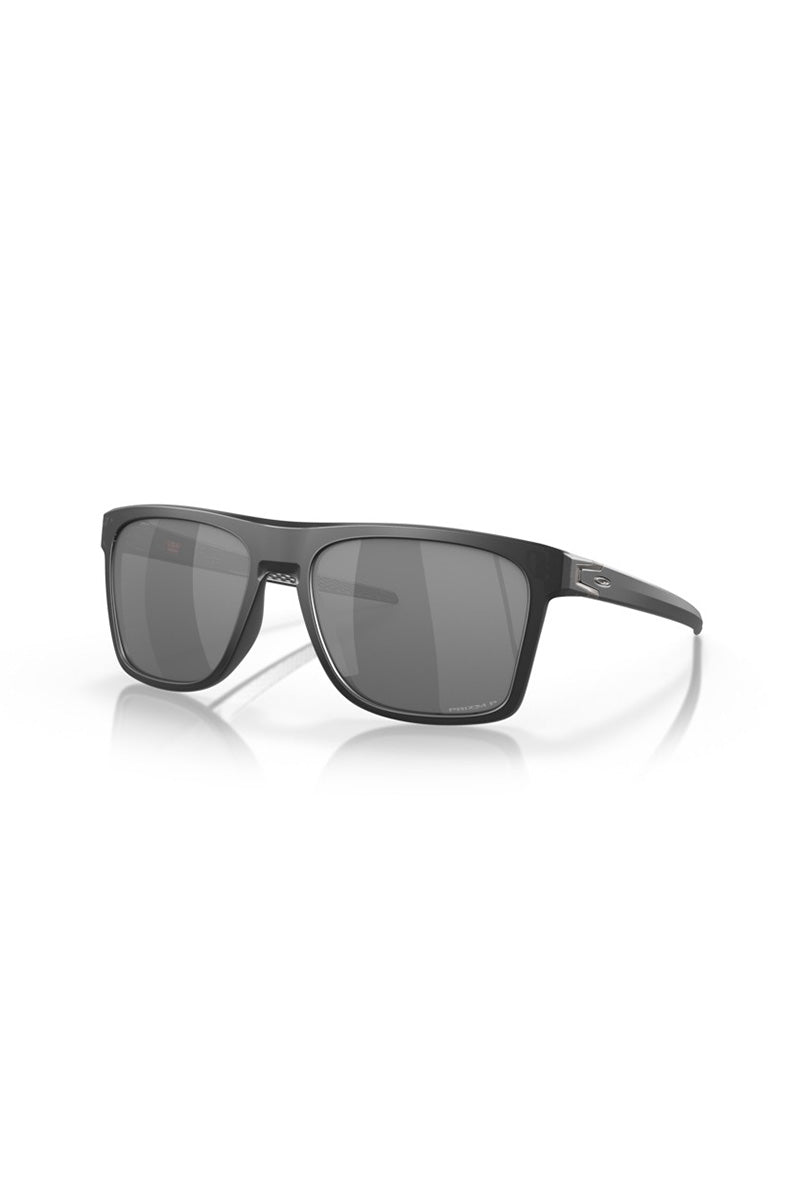 Oakley - Leffingwell in Matte Black Frames with Prizm Black Polarized Lenses - 0OO9100 91000457
