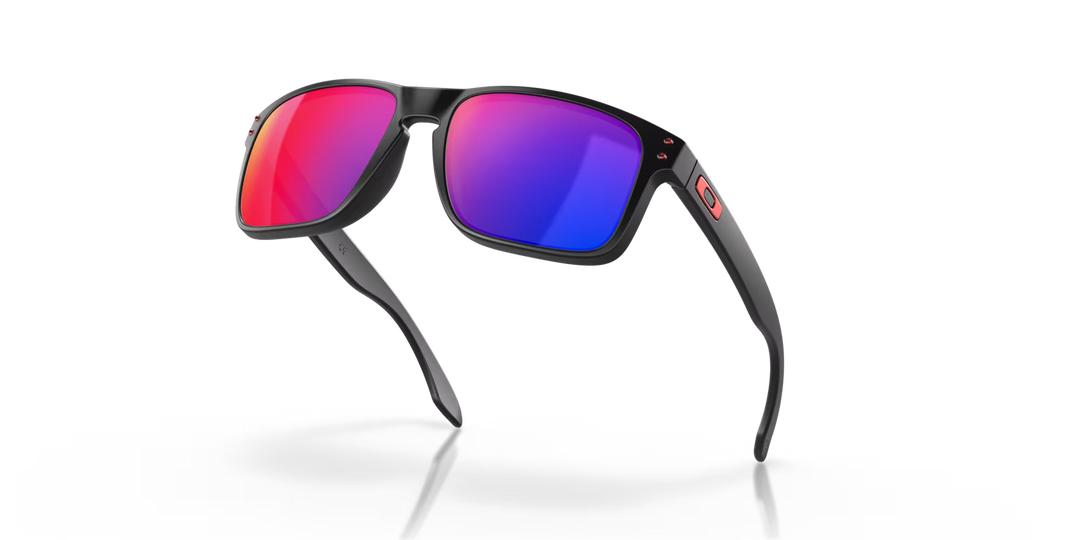 Oakley - Holbrook™ in Matte Black Frames with Red Iridium Lenses OO9102-3655