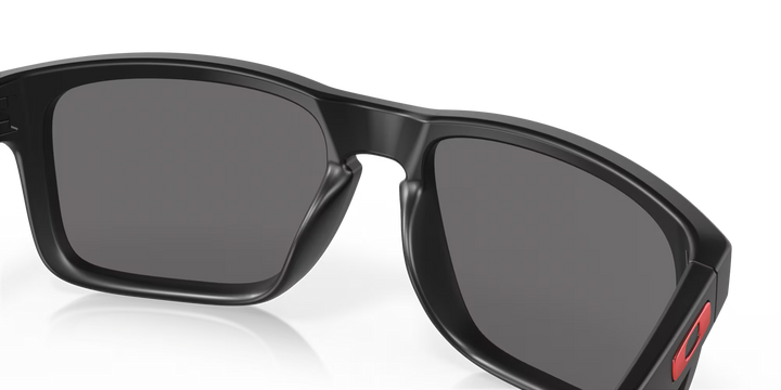 Oakley - Holbrook™ in Matte Black Frames with Red Iridium Lenses OO9102-3655