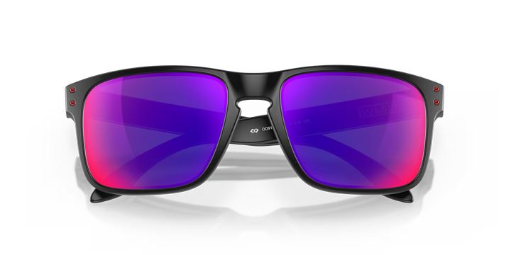 Oakley - Holbrook™ in Matte Black Frames with Red Iridium Lenses OO9102-3655
