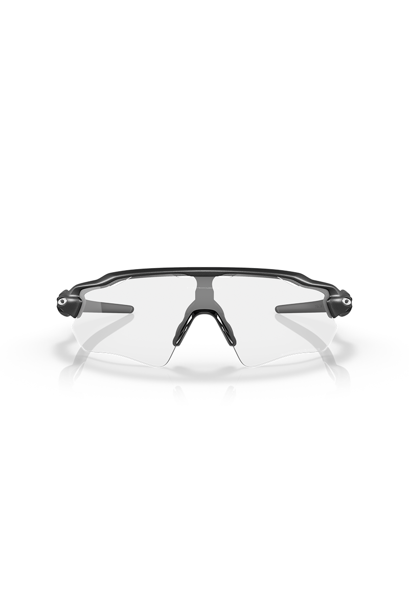 Oakley - Radar® EV Path® in Steel Frames with Clear to Black Iridium Photochomatic Lenses - OO9208-13