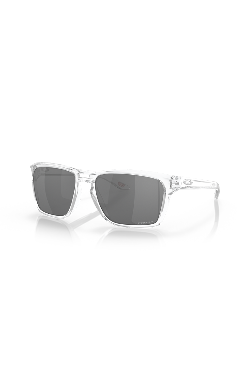 Oakley - Sylas in Polished Clear Frames with Prizm Black Lenses - OO9448-2957