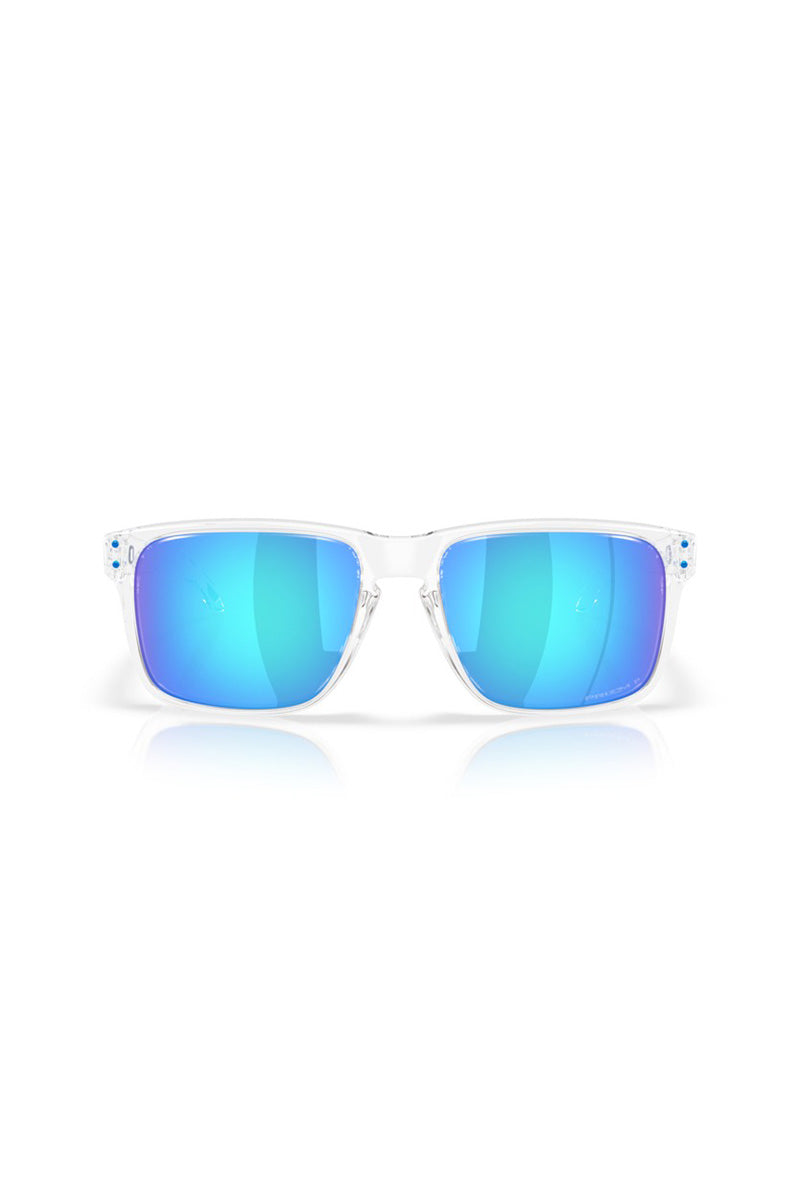 Oakley - Holbrook™ XXL in Polished Clear Frames with Prizm Sapphire Polarized Lenses - 0OO9487 94870761