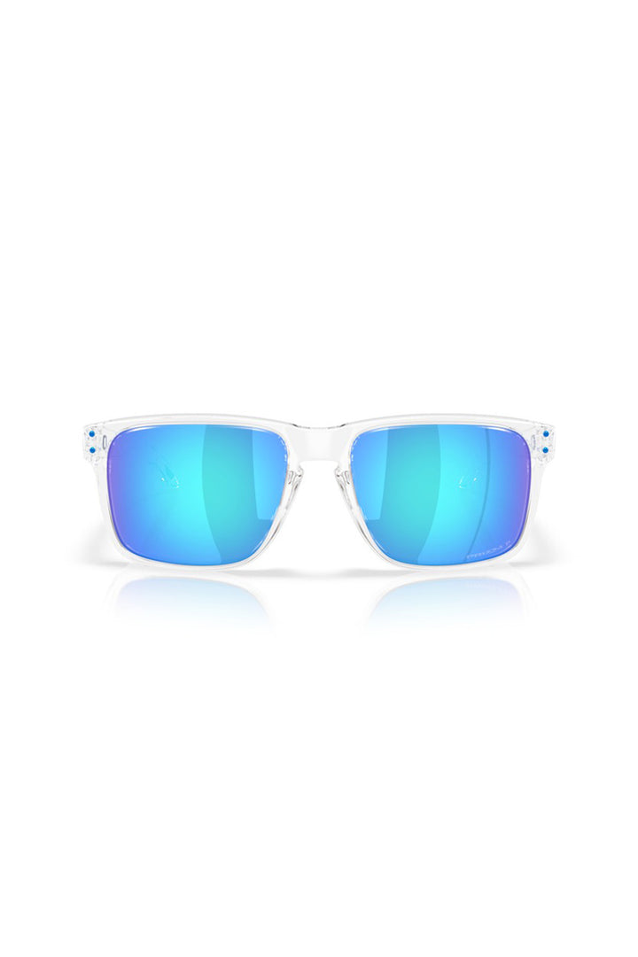 Oakley - Holbrook™ XXL in Polished Clear Frames with Prizm Sapphire Polarized Lenses - 0OO9487 94870761