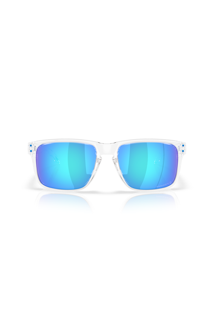 Oakley - Holbrook xxl in Polished Clear Frames with Prizm Sapphire Polarized Lenses - OO9487-0761