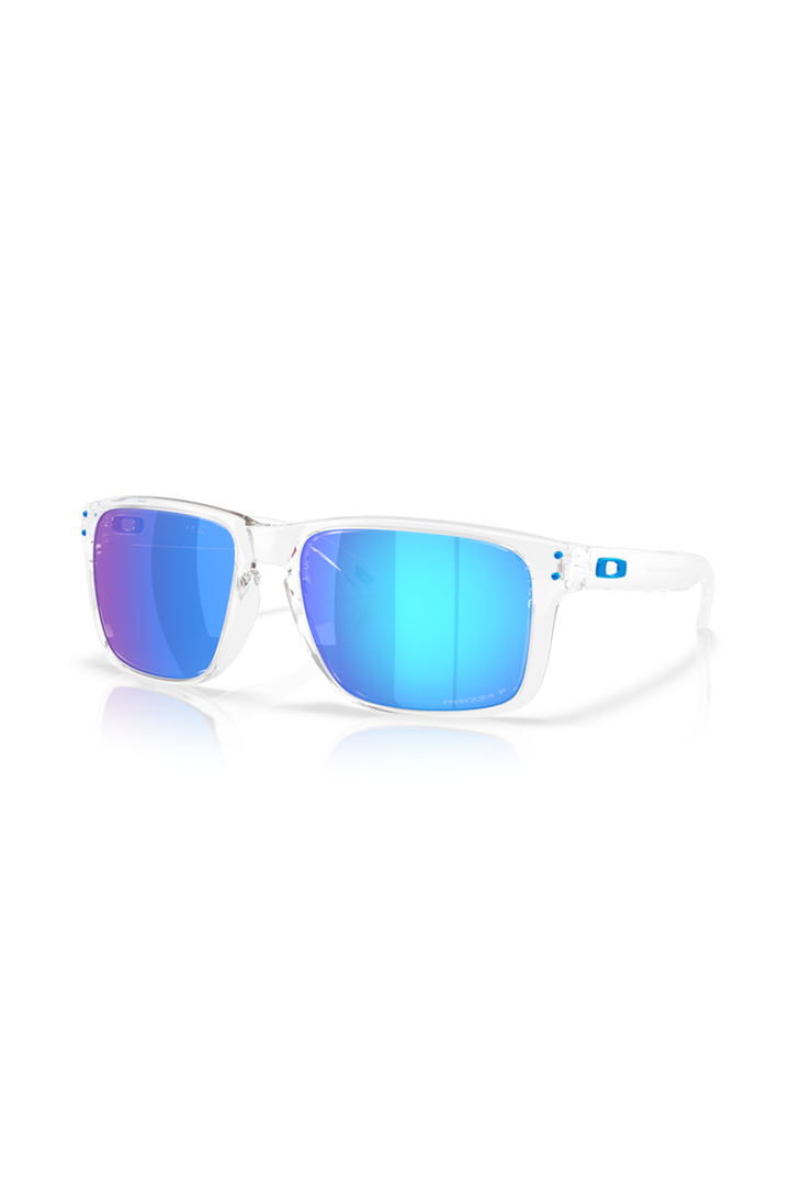 Oakley - Holbrook xxl in Polished Clear Frames with Prizm Sapphire Polarized Lenses - OO9487-0761