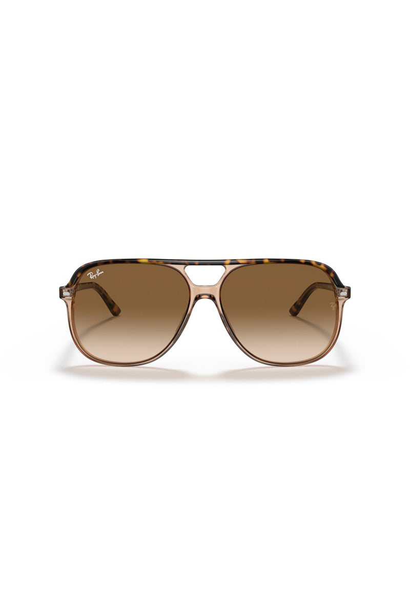 Ray Ban - Bill in Havana on Transparent Brown Frames with Light Brown Gradient Lenses - 0RB2198 129251/60