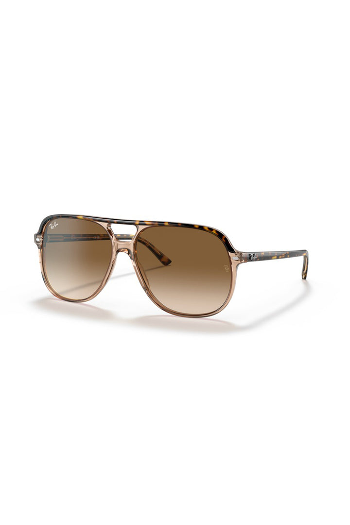 Ray Ban - Bill in Havana on Transparent Brown Frames with Light Brown Gradient Lenses - 0RB2198 129251/60
