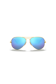 Ray Ban - Aviator Large Metal in Gold with Polarized Blue Externally Treated Lenses - 0RB3025112/4L58